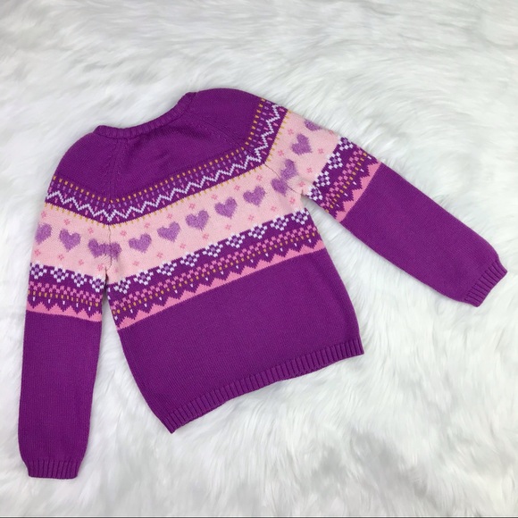 SOLD 🛍 Girls Knitted Button Up Sweater Cardigan - Picture 9 of 11